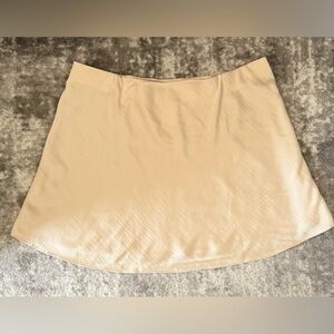 NWT a new day Cream A-Line Skirt-Plus Size